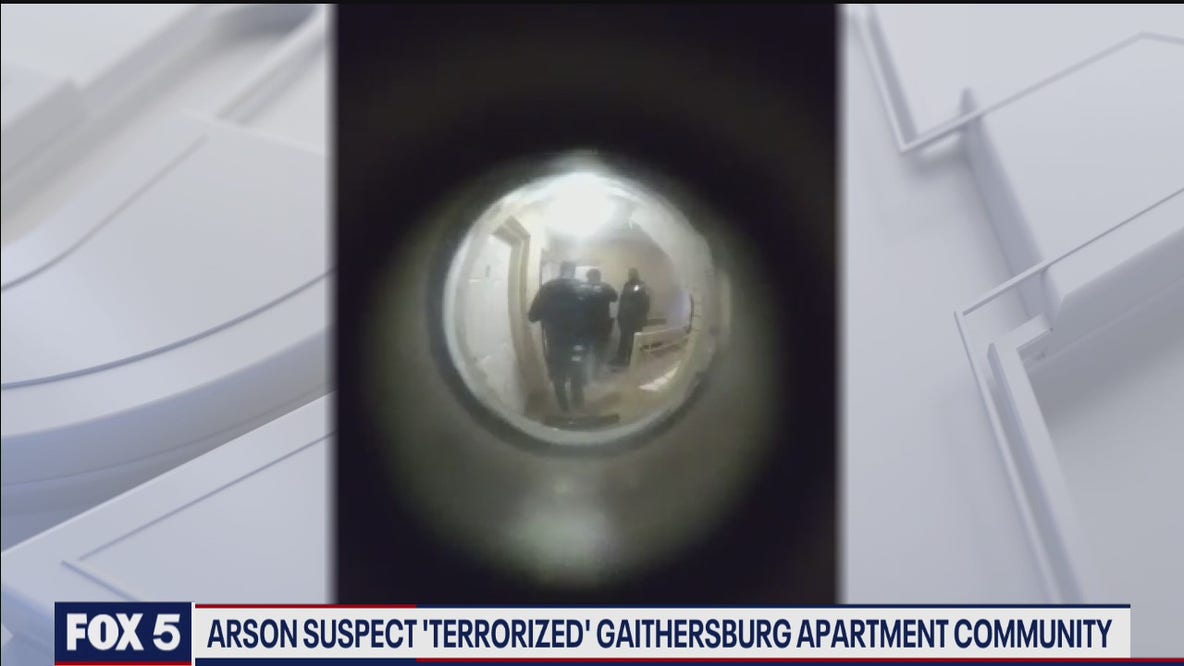 Arson suspect terrorized Gaithersburg apartment community