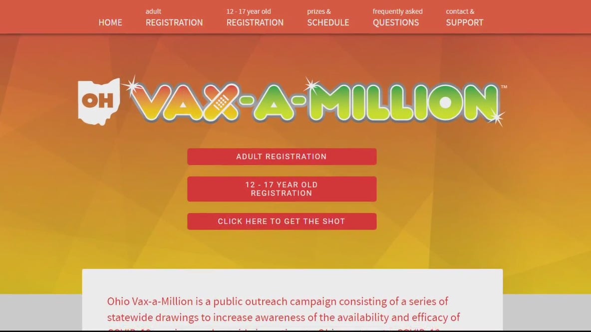 Would a vaccine sweepstakes like the one in Ohio work here?