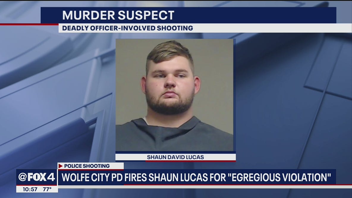Wolfe City police officer Shaun Lucas fired for fatal shooting of Jonathan Price