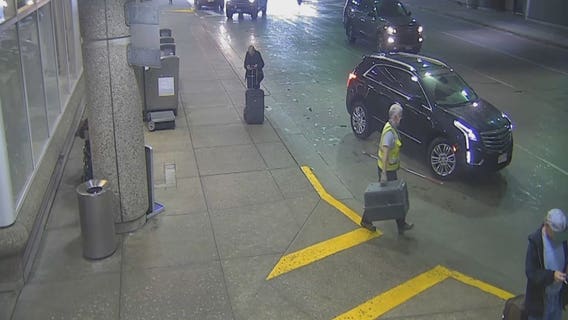 Opossum recovered from drawer at Mitchell Airport