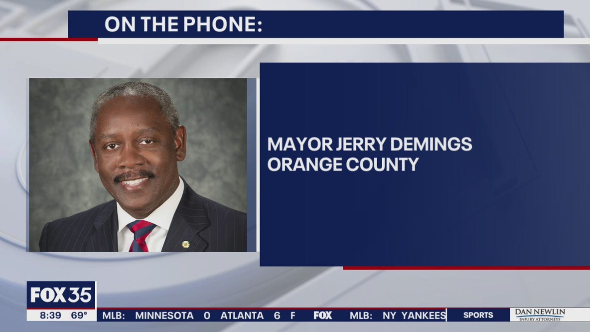Orange County Mayor Jerry Demings talks about the vaccine rollout