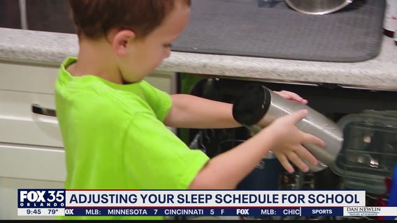 Adjusting your sleep schedule for school
