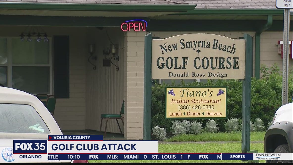 Deputies: Florida man beat someone with golf club after being told course was closing