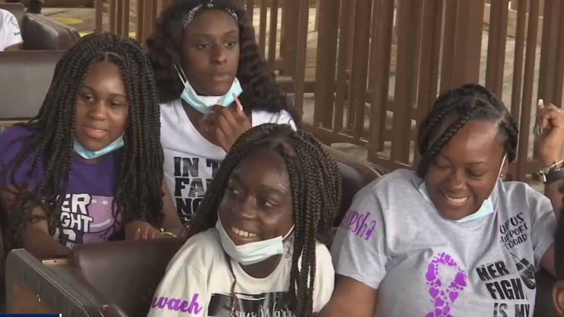 Entire amusement park opened for 14-year-old Houston girl diagnosed with Lupus