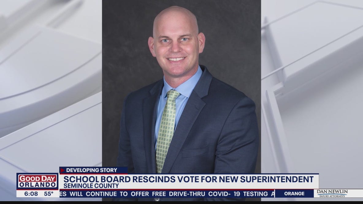 Seminole School Board rescinds superintendent offer to Chad Farnsworth