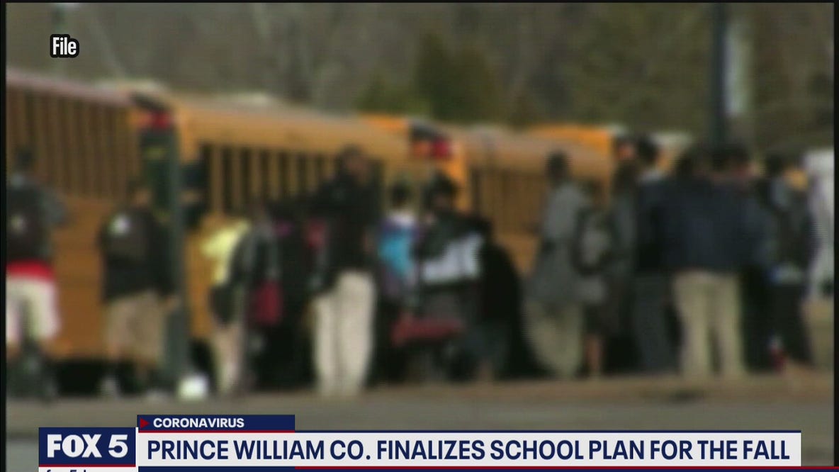 Prince William County schools plan for fall includes in-person learning 5 days a week