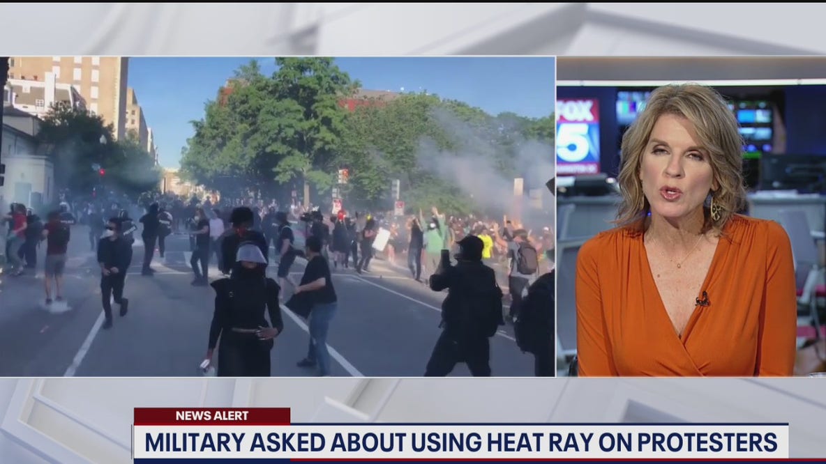 Report says military wanted to use heat ray on protesters