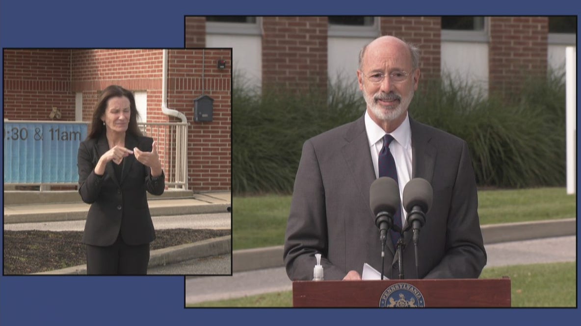 Gov. Wolf responds to federal judges ruling on state's pandemic restrictions