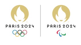 Paris 2024 Olympics logo design sparks hilarious comparisons on social media