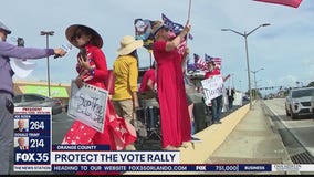 Protect the Vote rally