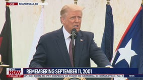 Trump speaks at memorial honoring victims of Flight 93 in Shanksville
