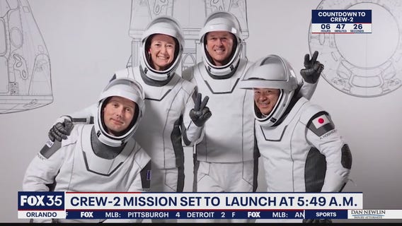 Crew-2 mission set to launch before sunrise