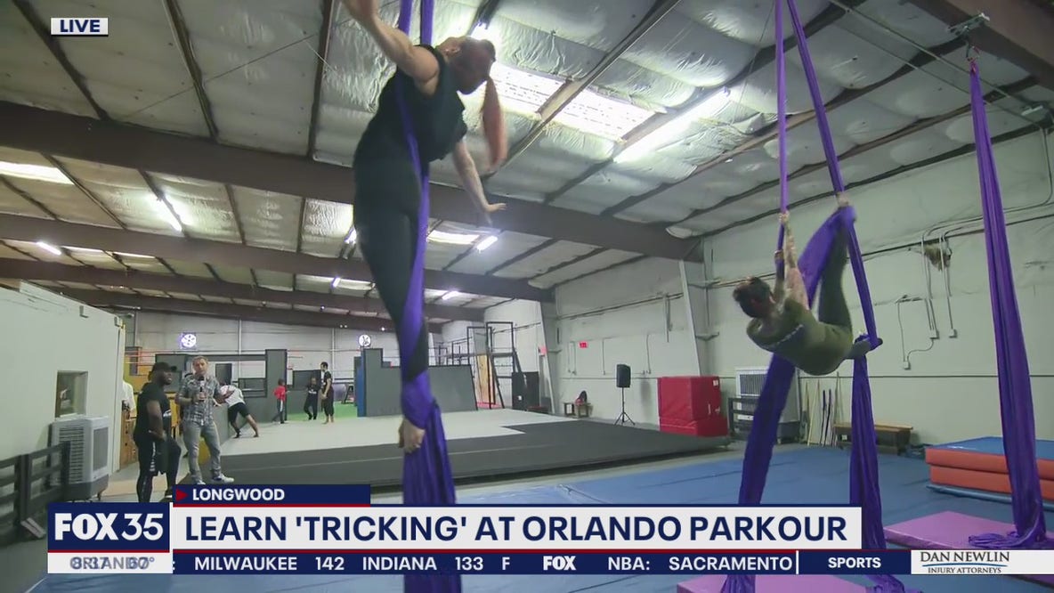 Learn 'tricking' at Orlando Parkour