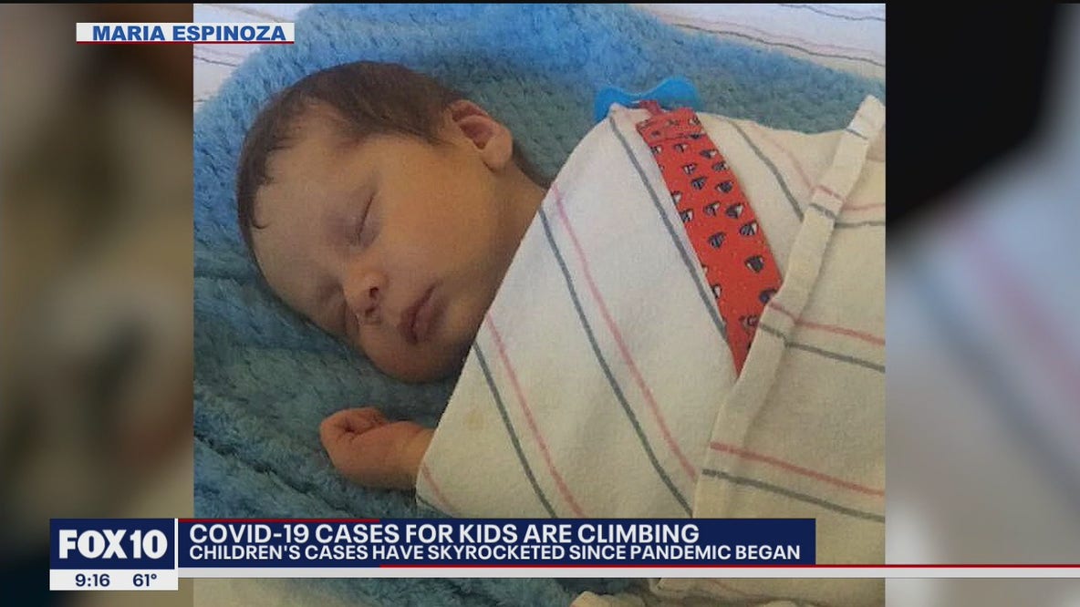 Hundreds of children being admitted to Arizona hospitals for COVID-19