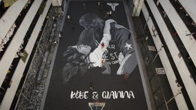 Massive mural honors Kobe Bryant, daughter Gianna in Philippines