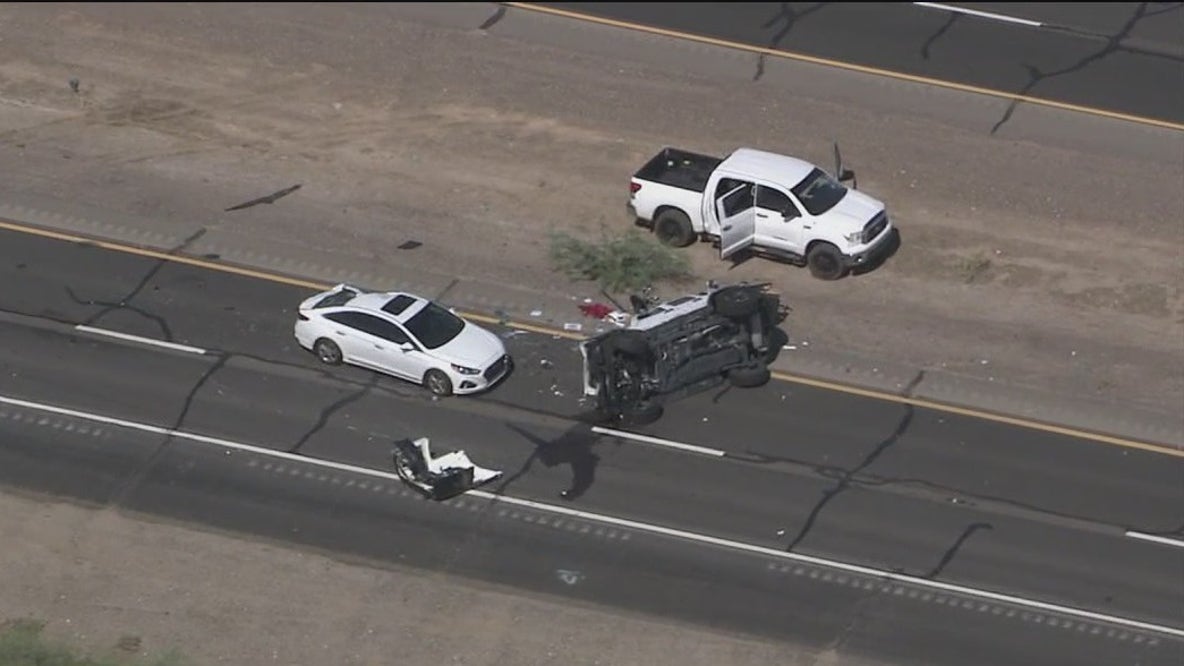 Crash closes northbound State Route 347 south of the Valley