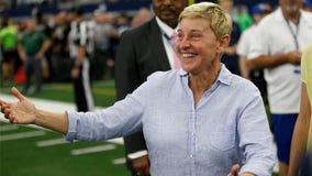 Ellen DeGeneres defends sitting next to George W. Bush at NFL game