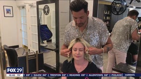 Celebrity stylist, Martino Cartier, donates wigs to women battling cancer