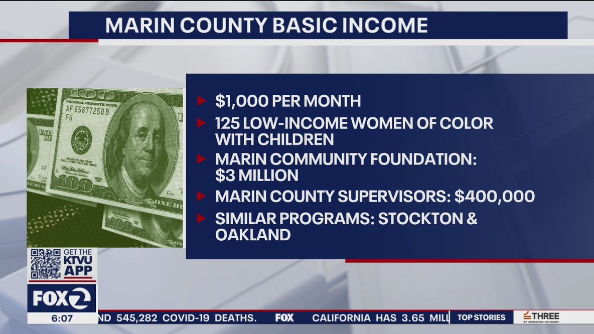 Marin County basic income