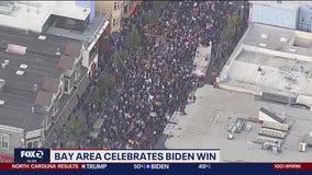 Bay Area celebrates Biden win