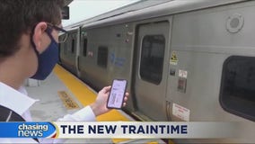 An app for those nervous about commuting again on the train