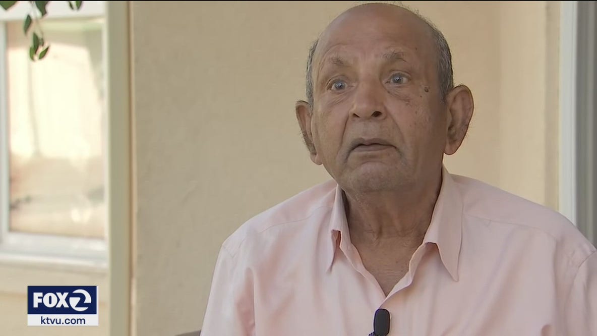 Elderly man robbed of jewelry while out for walk