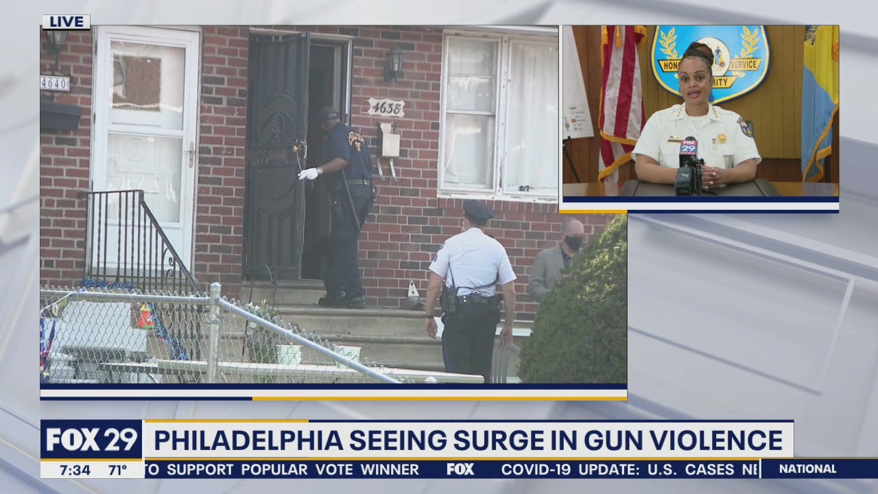 Commissioner Outlaw addresses recent violence in Philadelphia