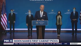 Biden names first cabinet picks