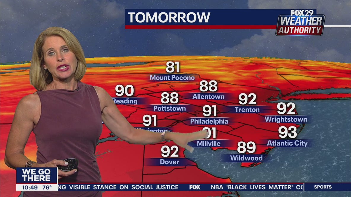 FOX 29 Weather Authority: 7-Day Forecast (Wednesday update)
