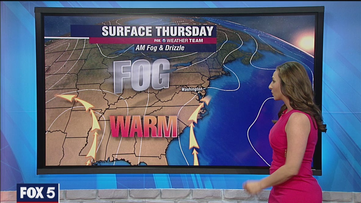 FOX 5 Weather forecast for Thursday, March 25
