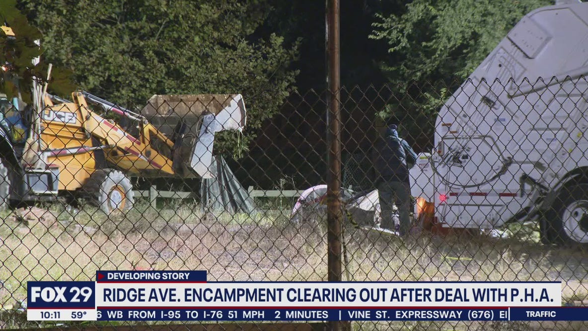 Ridge Avenue encampment clears after Philadelphia Housing Authority reaches deal with OccupyPHA