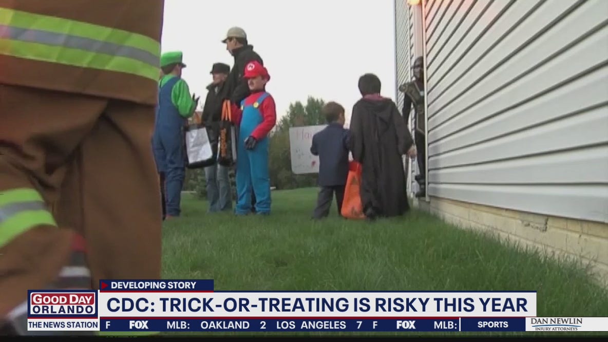 CDC ranks trick-or-treating as a 'high-risk' Halloween activity