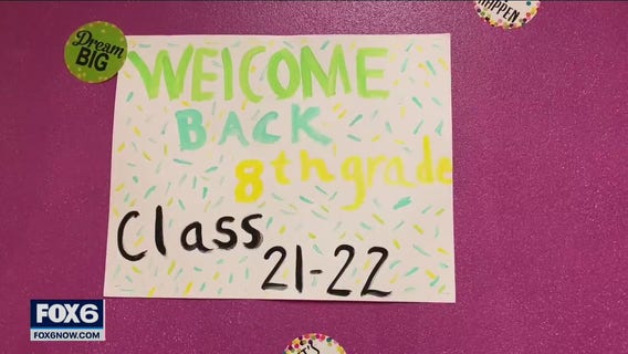 Gov. Evers welcomes MPS students back to school