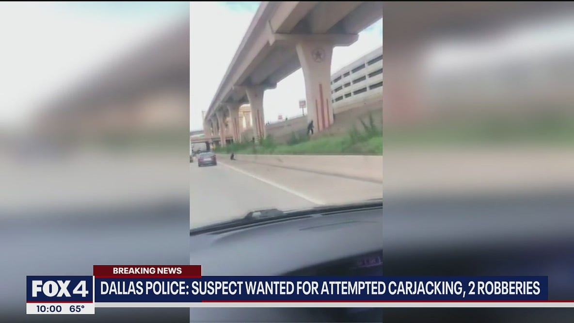 Man with replica gun fatally shot by Dallas police after robberies, attempted carjacking