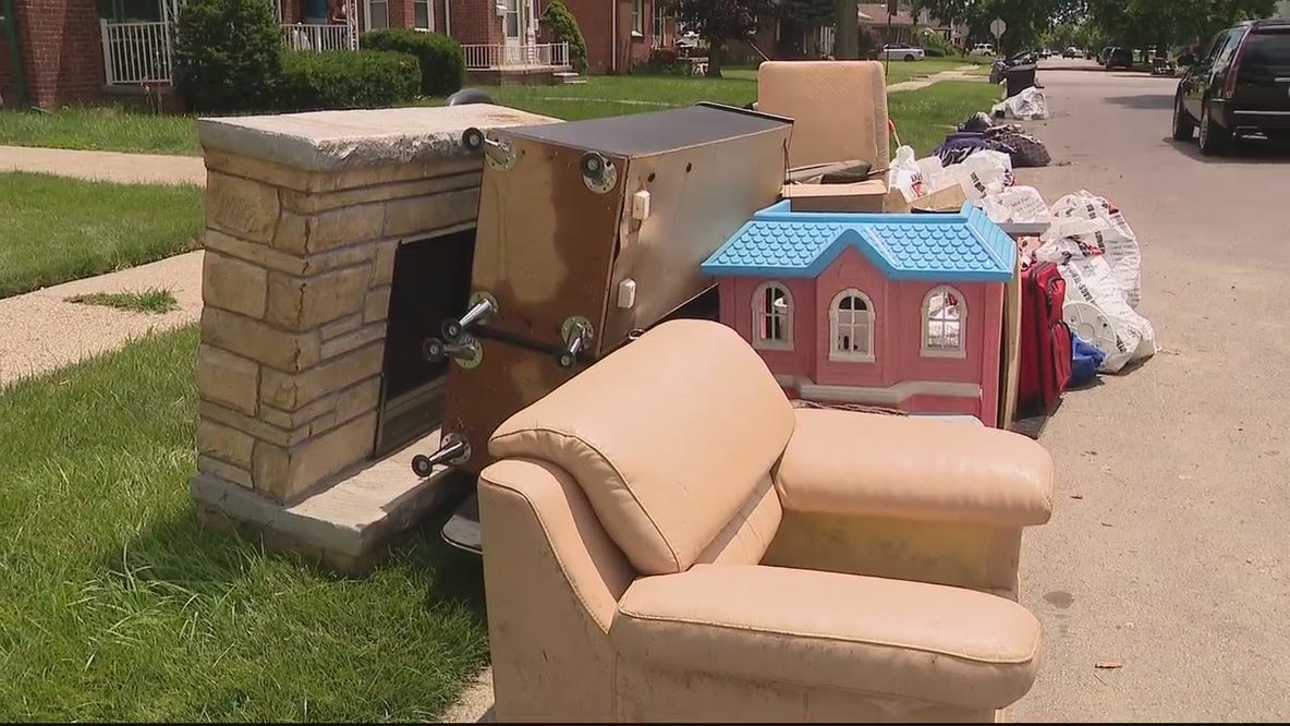 Detroiters work to clean up after Friday night's floods
