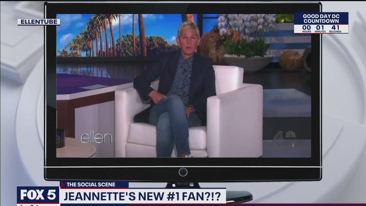 Ellen loves Jeannette Reyes and her 'Anchor Voice'