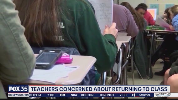 Teachers concerned about returning to class