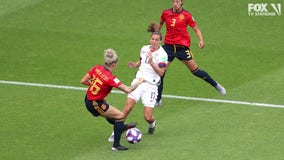 USWNT defeats Spain 2-1 in knockout round