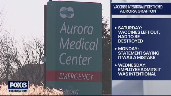 Aurora Grafton says discarded COVID-19 vaccine incident was intentional