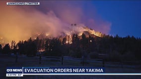 Over a dozen wildfires burn in Washington State