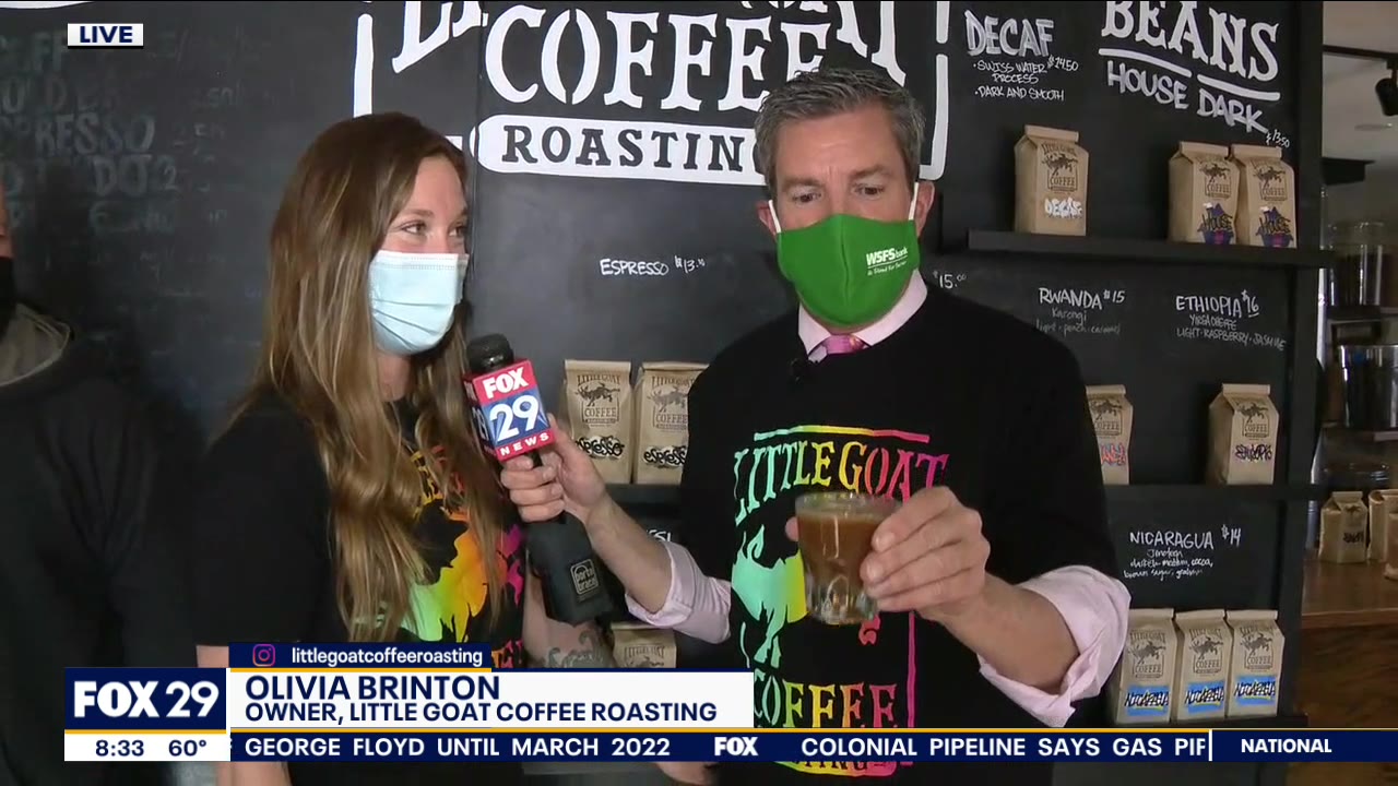 SPONSORED: Bob visits Little Goat Coffee Roasting, a WSFS Small Business Resiliency Contest Winner