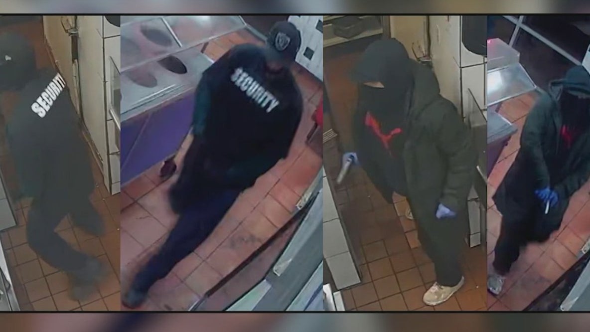 Silent Witness searching for two armed men who robbed restaurant