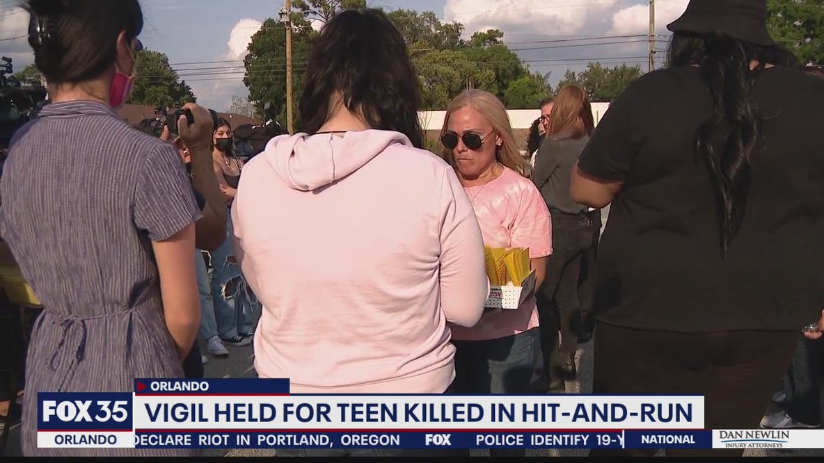 Vigil held for teen killed in hit-and-run