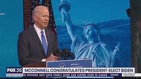 McConnell congratulates President-elect Joe Biden
