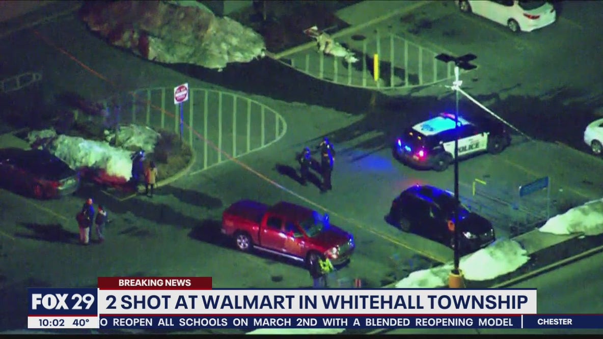 Police investigating shooting at Walmart in Whitehall Township