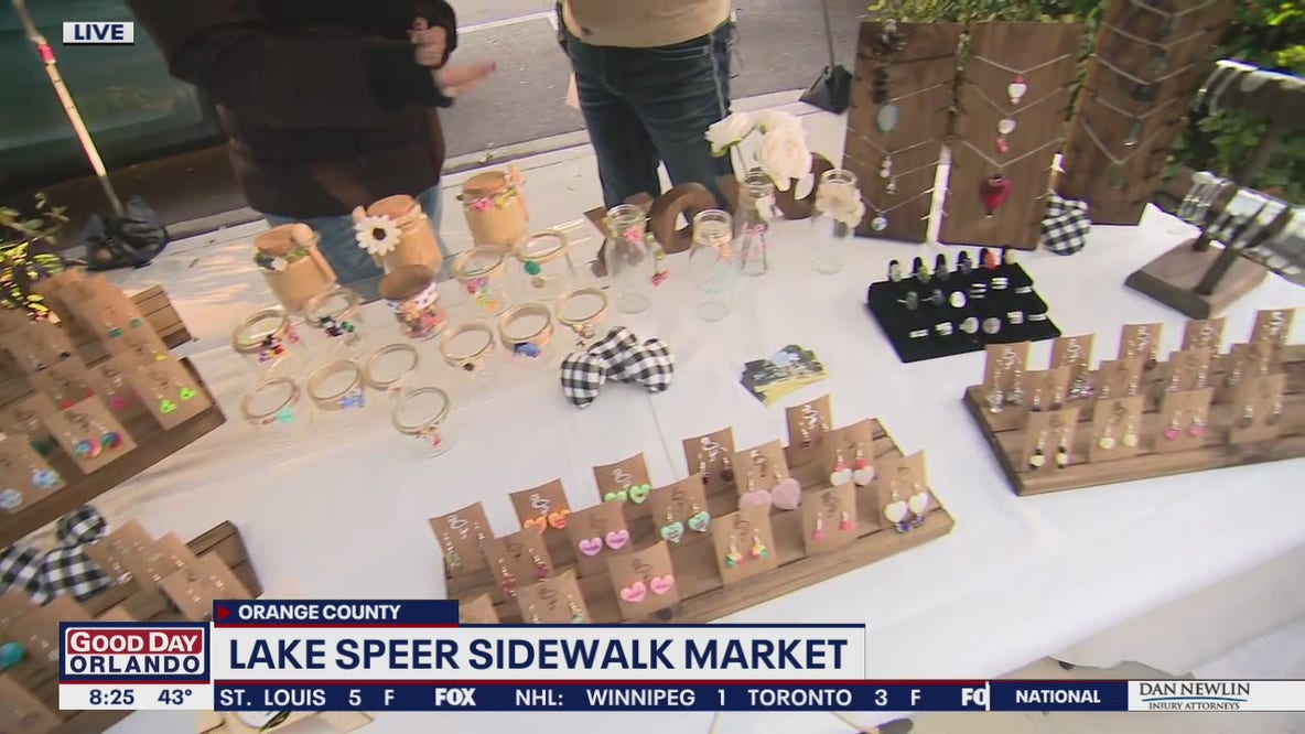 Lake Speer Sidewalk Market