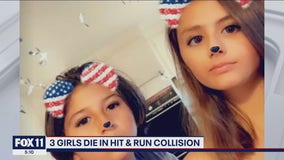 3 young girls dead in hit-and-run in San Bernardino County, fourth girl critically injured