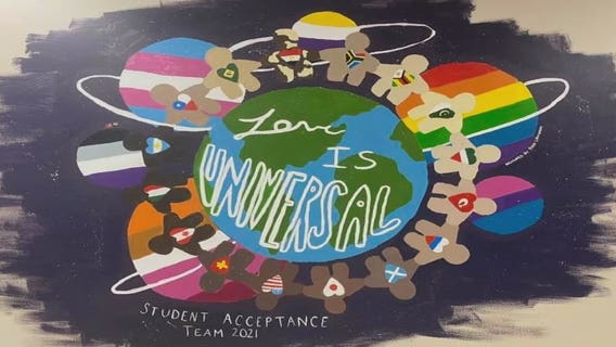 Controversial Cedarburg mural reborn in Grafton