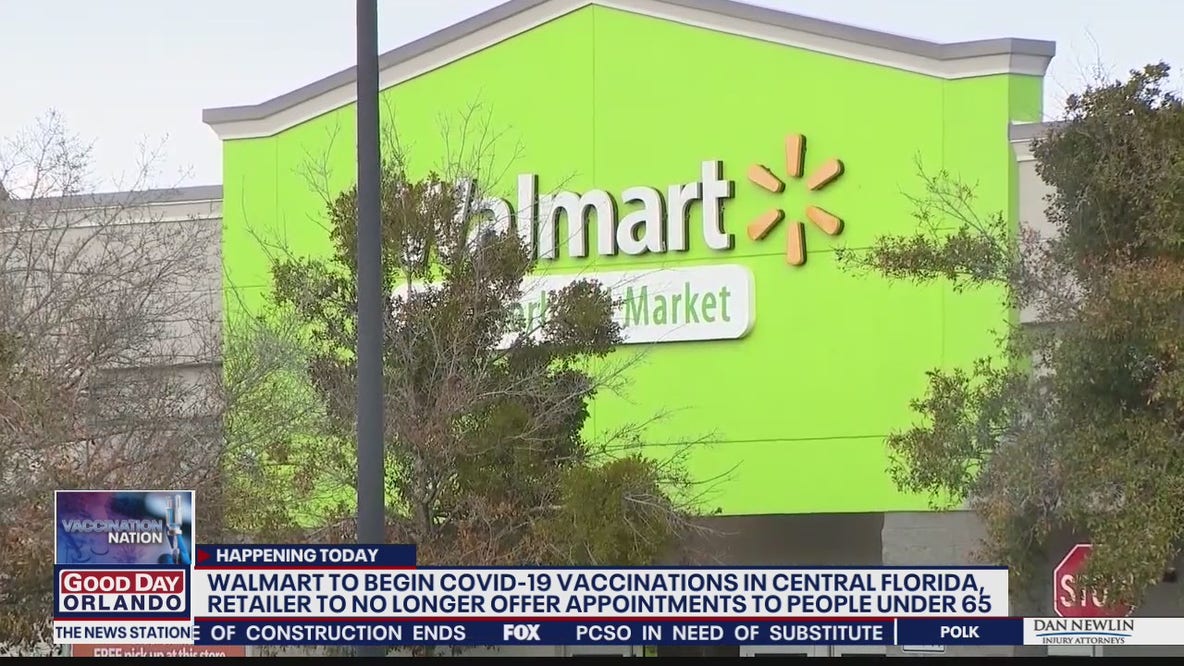 Walmart, Sam's Club pharmacies begin COVID-19 vaccines Friday