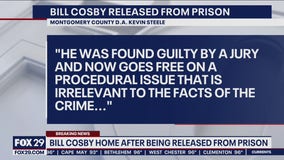 Montgomery County District Attorney Kevin Steele releases statement after Bill Cosby's conviction overturned